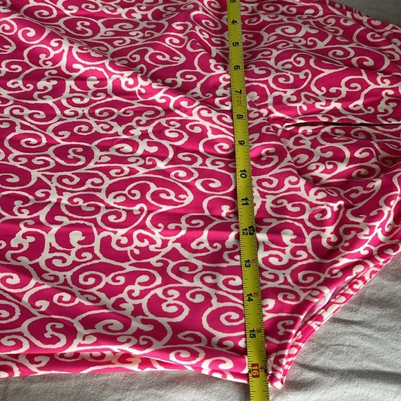 Jude Connally NWOT• Lisa Mod Garden Dress in Pink/Cream Swirl Halter, Size S - Picture 16 of 17